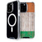 Ireland Flag Dark Wood iPhone 15 Pro Max MagSafe Case